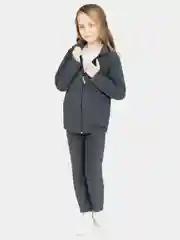 Угольный костюм Утенок флисовый