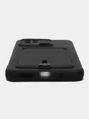 Черный чехол для Xiaomi Redmi 10C, Poco C40 / Сяоми Редми 10С, Поко С40, с карманом для карт