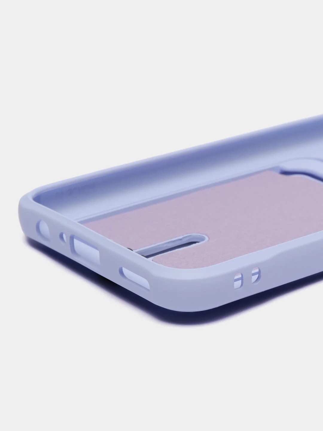 Лавандовый чехол Honor 10 Lite Huawei P Smart 2019 (Хонор 10 Лайт), с карманом для карт