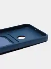 Синий чехол Honor 10 Lite Huawei P Smart 2019 (Хонор 10 Лайт), с карманом для карт