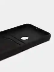 Черный чехол Honor 10 Lite Huawei P Smart 2019 (Хонор 10 Лайт), с карманом для карт