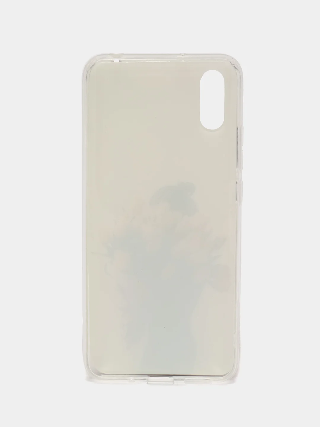 Светло-оранжевый чехол Xiaomi Redmi 9A, Сяоми Редми 9А с рисунком "Игра в кальмара"