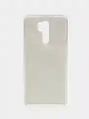 Бордовый чехол Xiaomi Redmi 9 / Сяоми Редми 9, силиконовый, с рисунком