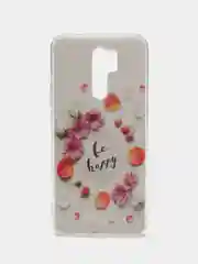 Марсала чехол Xiaomi Redmi 9 / Сяоми Редми 9, силиконовый, с рисунком