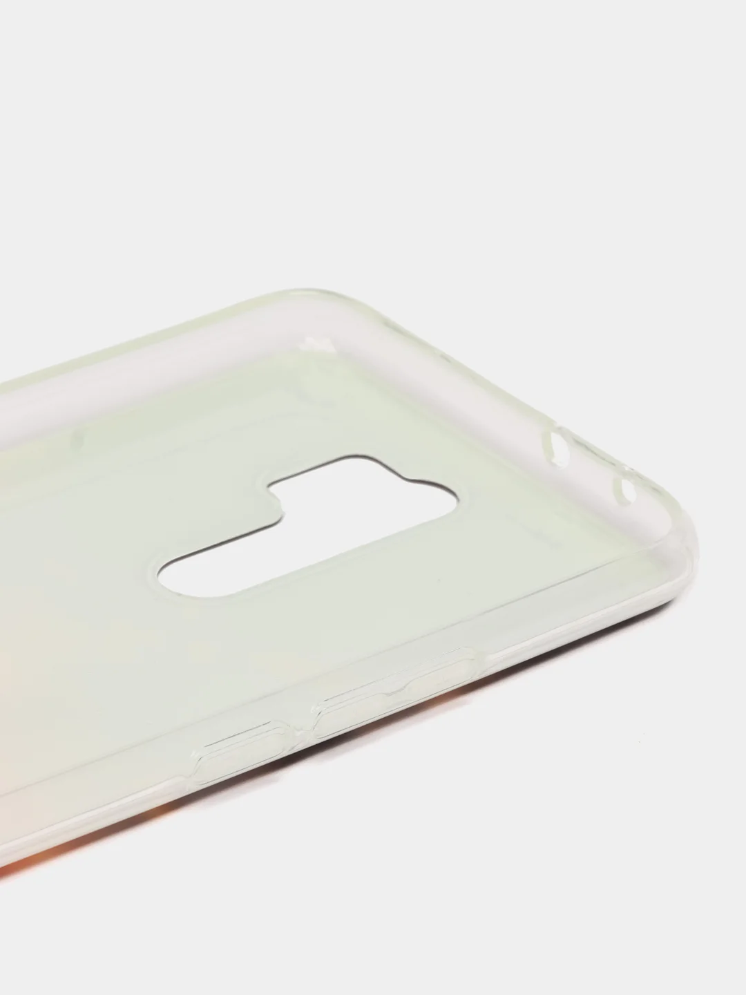 Оранжевый чехол Xiaomi Redmi 9 / Сяоми Редми 9, силиконовый, с рисунком