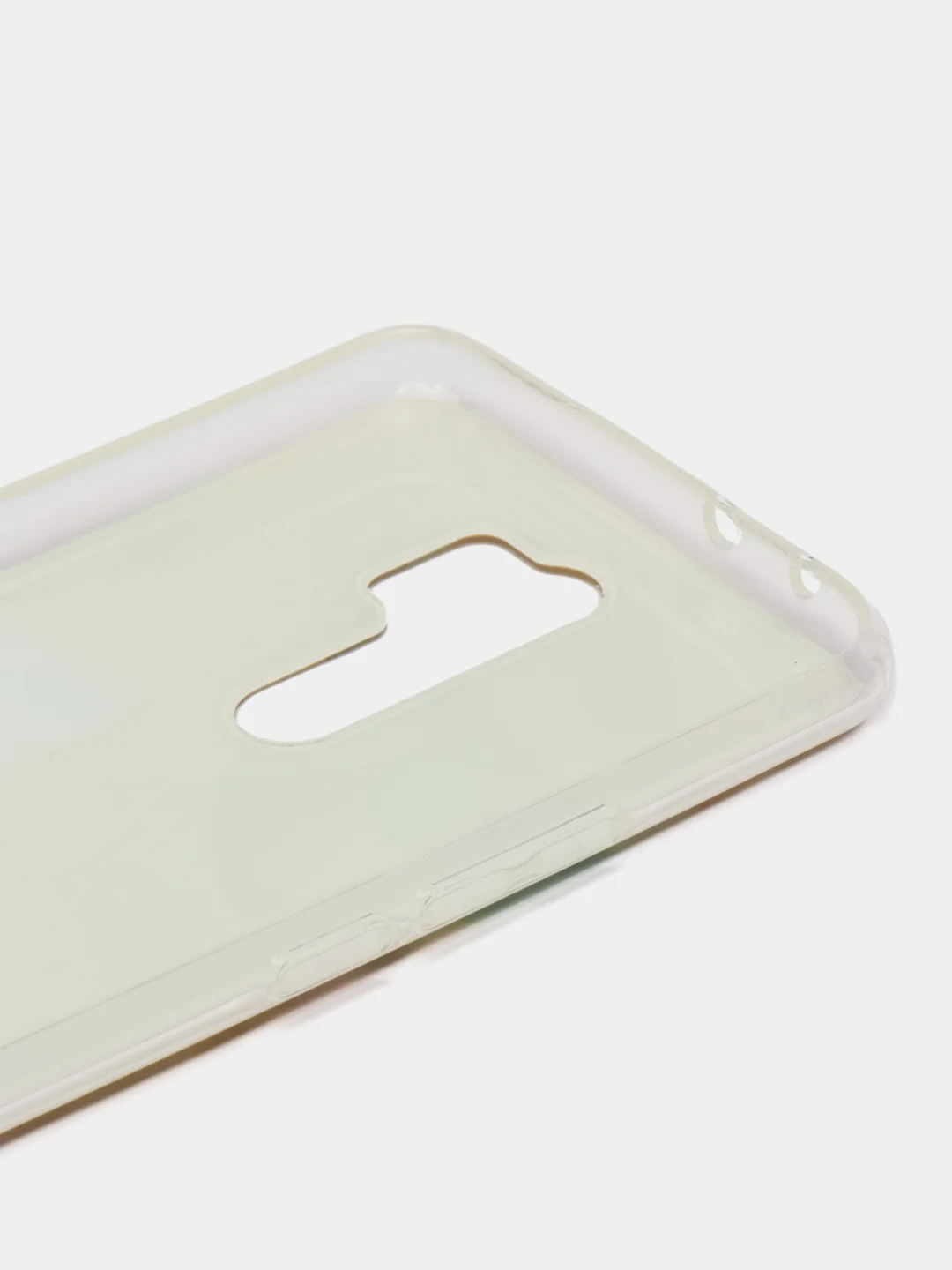 Хаки чехол Xiaomi Redmi 9 / Сяоми Редми 9, силиконовый, с рисунком