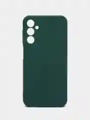 Зеленый чехол для Samsung Galaxy A24 (Самсунг Галакси А24), силиконовый, матовый