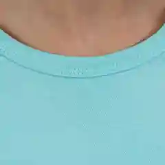 Мятный лонгслив детский 5+ базовый, хлопковый
