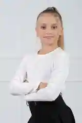 Молочный лонгслив детский 5+ базовый, хлопковый