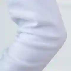Белый лонгслив детский 5+ базовый, хлопковый