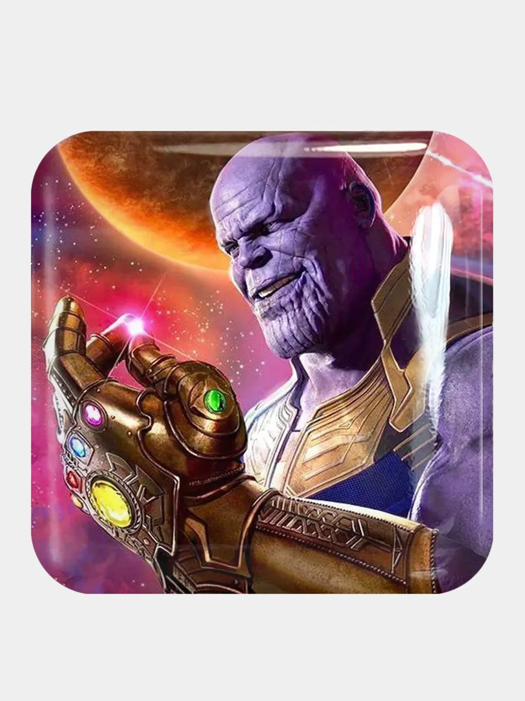 Конфетный 3d стикеры (наклейки) на телефон Marvel Мстители