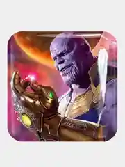 Конфетный 3d стикеры (наклейки) на телефон Marvel Мстители