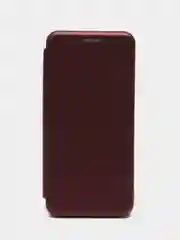 Багровый чехол-книжка для Tecno Camon 20 / 20 Pro 4G (Техно Камон 20 Про 4Джи)