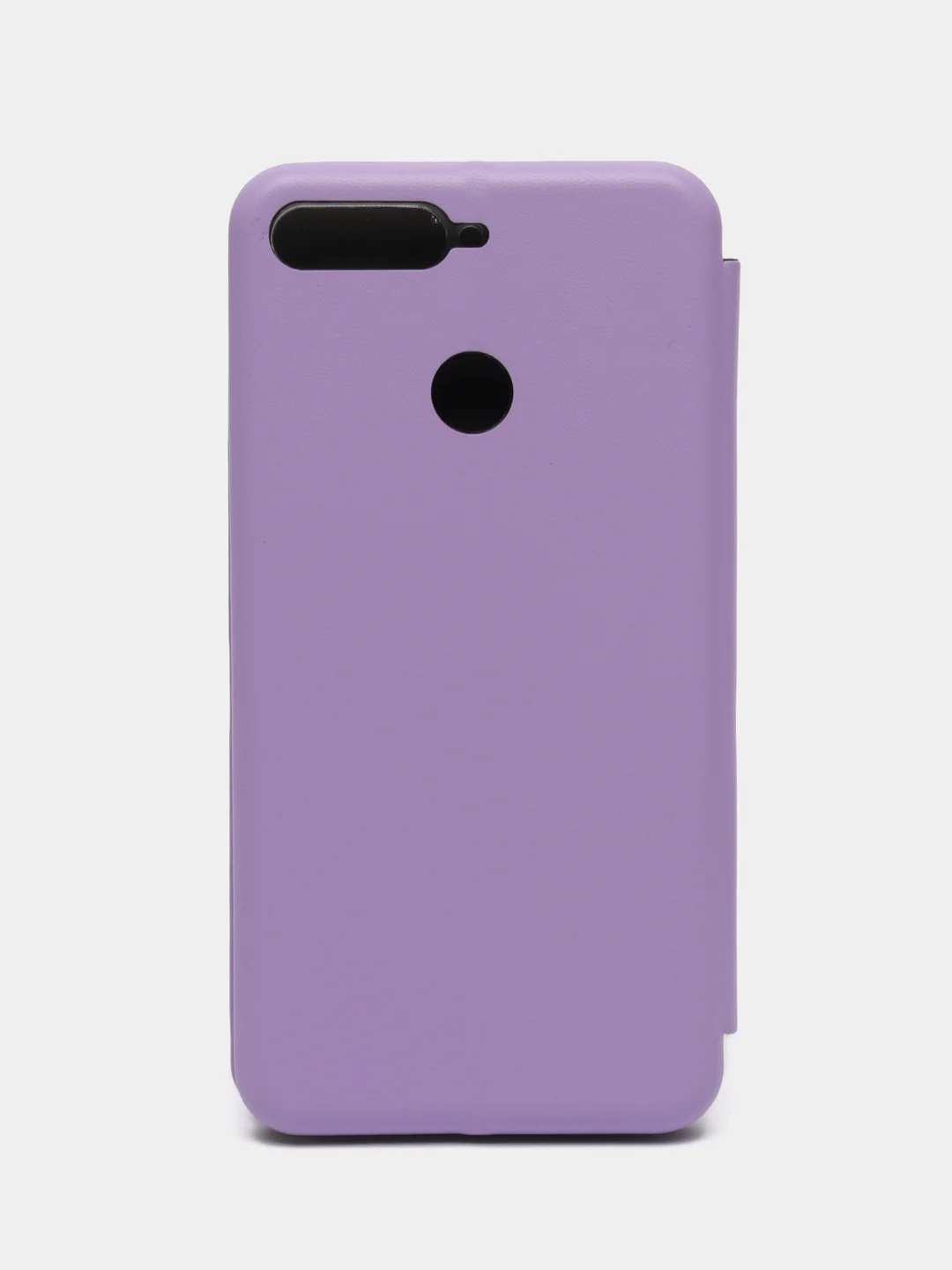 Сиреневый чехол книжка Huawei Y6 2018 / Honor 7C / 7A Pro / Y6 Prime (Хуавей Хонор 7С / 7А Про)