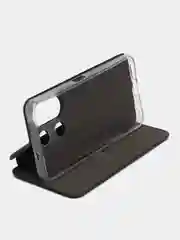Темно-синий чехол-книжка для Infinix Note 30i (Инфиникс 30 Ай)