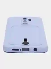 Лавандовый чехол для Xiaomi Redmi Note 8 Pro (Сяоми Редми Нот 8 Про), с карманом для карт
