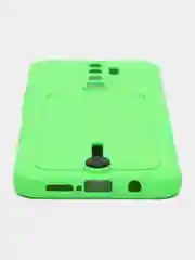 Лайм чехол для Xiaomi Redmi Note 8 Pro (Сяоми Редми Нот 8 Про), с карманом для карт