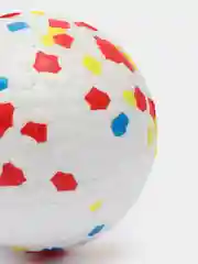 Белый прочный мячик для собак из TPU