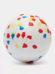 Белый прочный мячик для собак из TPU