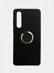 Черный чехол на Huawei Honor с кольцом держателем для Y5 Y5P Y6 Y8P 8A 8S 9S 30i P30 P Smart S