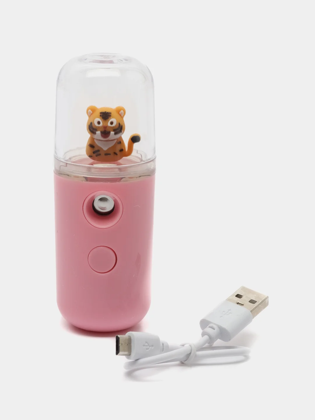 Пудровый увлажнитель воздуха для лица и тела, портативный, с подсветкой, USB