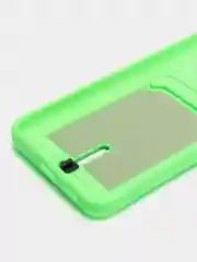Лайм чехол для Xiaomi Redmi 12C (Сяоми Редми 12С), с карманом для карт