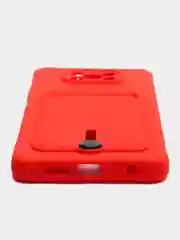 Красный чехол Xiaomi Poco X3 NFS X3 Pro (Сяоми Поко Х3 Х3 Про), с карманом для карт