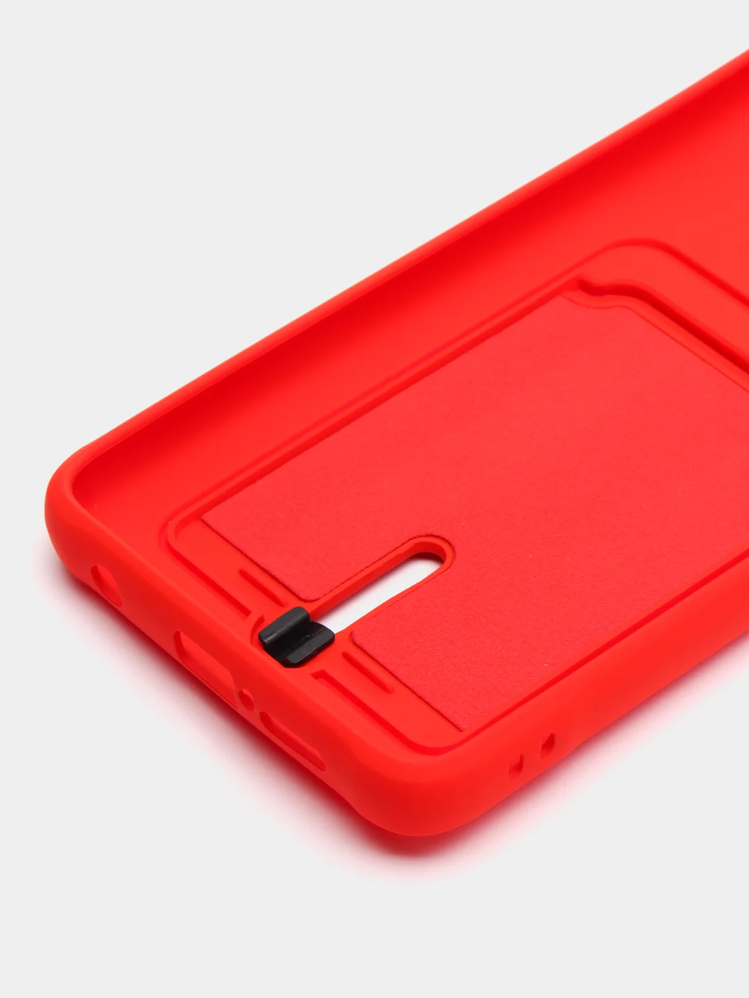 Красный чехол Xiaomi Poco X3 NFS X3 Pro (Сяоми Поко Х3 Х3 Про), с карманом для карт