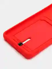 Красный чехол Xiaomi Poco X3 NFS X3 Pro (Сяоми Поко Х3 Х3 Про), с карманом для карт