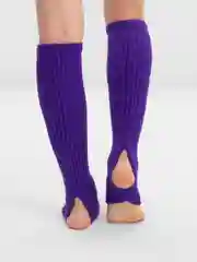 Фиолетовый гетры женские, вязаные, теплые, много цветов
