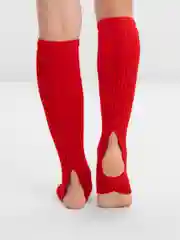Красный гетры женские, вязаные, теплые, много цветов