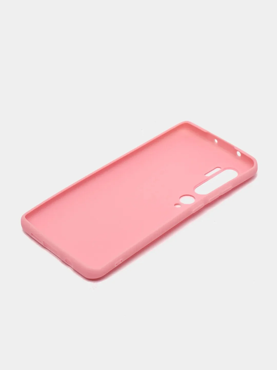 Розовый чехол Xiaomi Mi Note 10 / Mi Note 10 Pro / MI CC9 Pro, Сяоми Ми Нот 10, 10 Про силиконовый