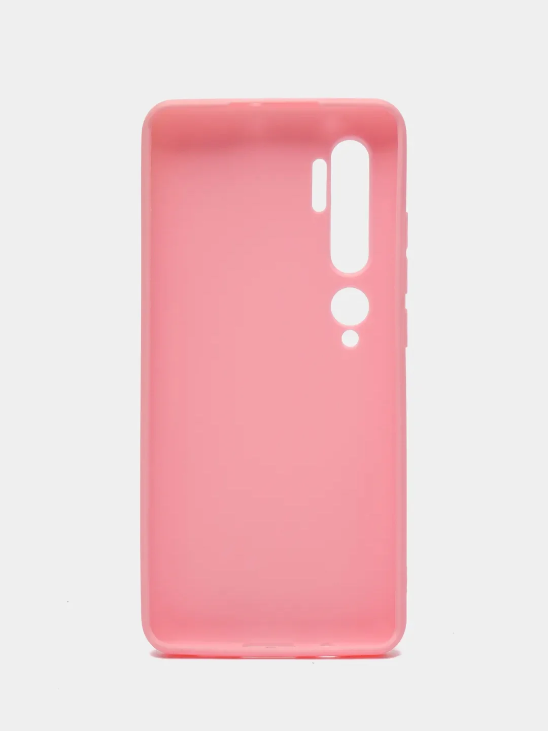 Розовый чехол Xiaomi Mi Note 10 / Mi Note 10 Pro / MI CC9 Pro, Сяоми Ми Нот 10, 10 Про силиконовый