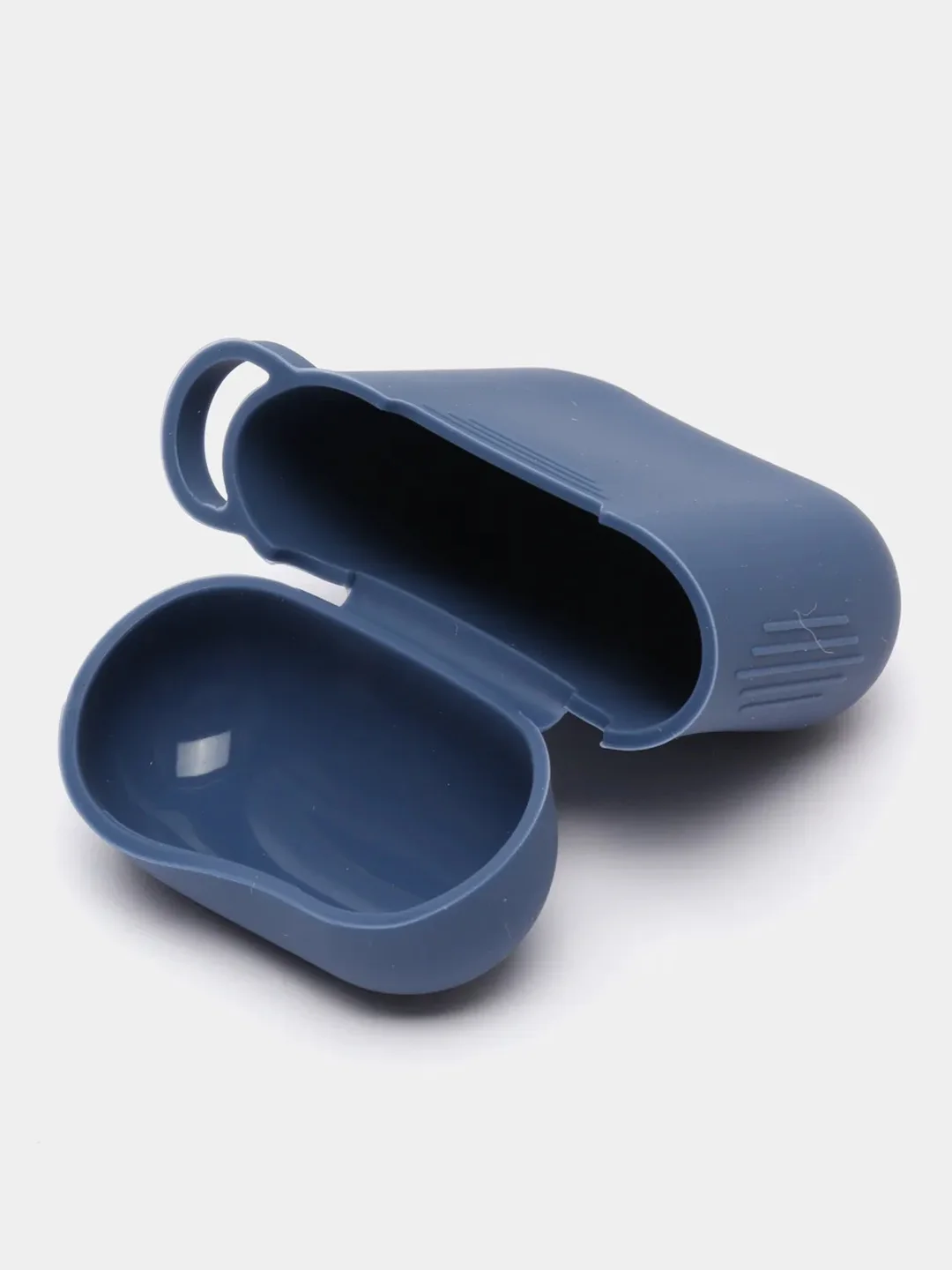 Темно-синий силиконовый чехол для наушников AirPods 1 / 2 / TWS i9s i10 i11 i12 i13 i14 i15 i100