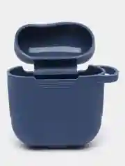Темно-синий силиконовый чехол для наушников AirPods 1 / 2 / TWS i9s i10 i11 i12 i13 i14 i15 i100