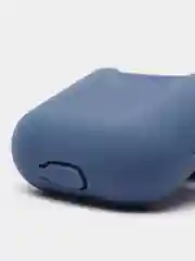 Темно-синий силиконовый чехол для наушников AirPods 1 / 2 / TWS i9s i10 i11 i12 i13 i14 i15 i100