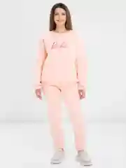 Серый женский спортивный костюм утепленный