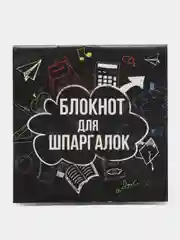 Блокнот для шпаргалок, 16 листов, 10 х 10 см