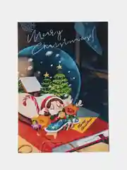 Индиго магнит/ открытка новогодние дракончики символ года 2024