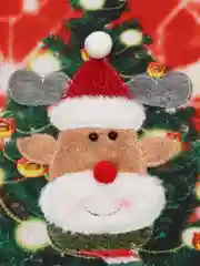 Бордовый новогодняя наволочка со светодиодной подсветкой "Merry Christmas"