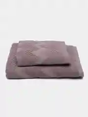 Аметистовый набор махровых полотенец, 2 шт банное70*140+полубанное 50*80