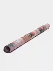 Кораллово-розовый бумага для оформления подарка, 50 х 75 см "Цветы", 5 листов