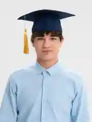 Индиго конфедератка, шапка-выпускника