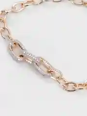 Золотой браслет Xuping Jewelry, знак бесконечности