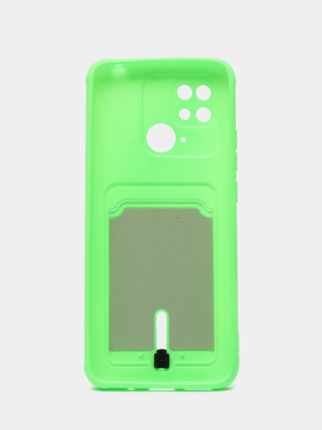 Лайм чехол для Xiaomi Redmi 10C, Poco C40 / Сяоми Редми 10С, Поко С40, с карманом для карт
