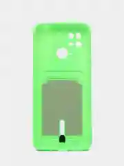Лайм чехол для Xiaomi Redmi 10C, Poco C40 / Сяоми Редми 10С, Поко С40, с карманом для карт