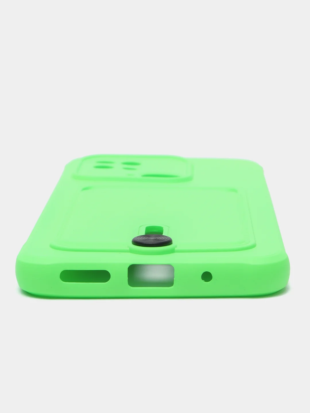 Лайм чехол для Xiaomi Redmi 10C, Poco C40 / Сяоми Редми 10С, Поко С40, с карманом для карт