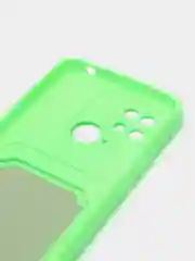 Лайм чехол для Xiaomi Redmi 10C, Poco C40 / Сяоми Редми 10С, Поко С40, с карманом для карт