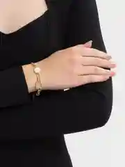 Желтый браслет Xuping Jewelry, позолоченный легкий браслет