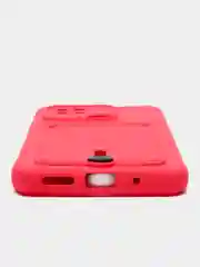 Фуксия чехол для Xiaomi Redmi 10C, Poco C40 / Сяоми Редми 10С, Поко С40, с карманом для карт